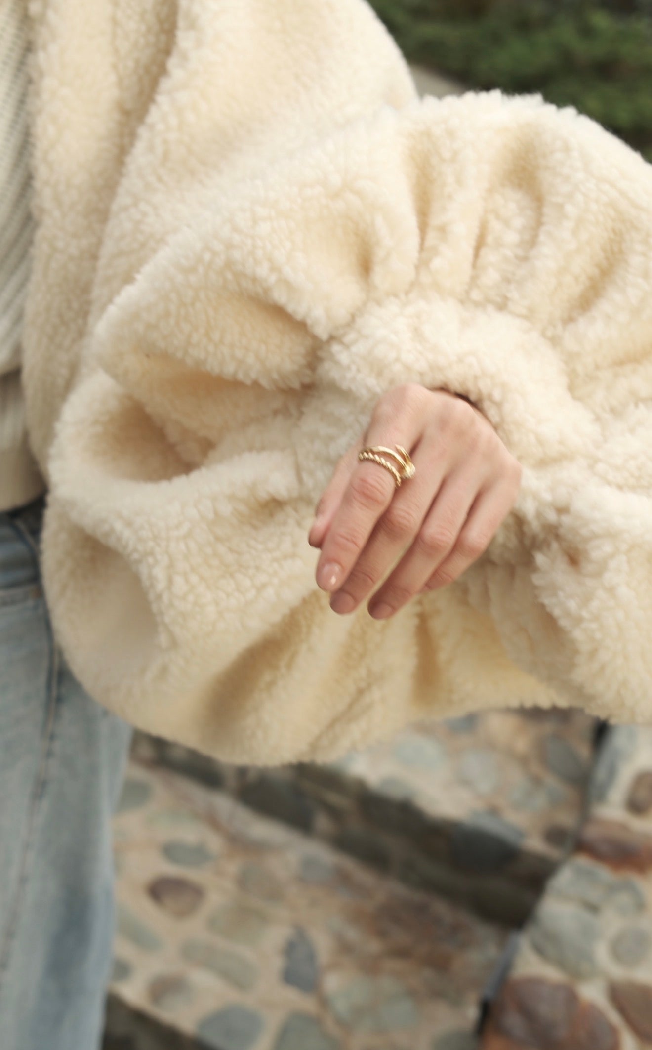 CAPA VELAR NIEVE BUFANDA