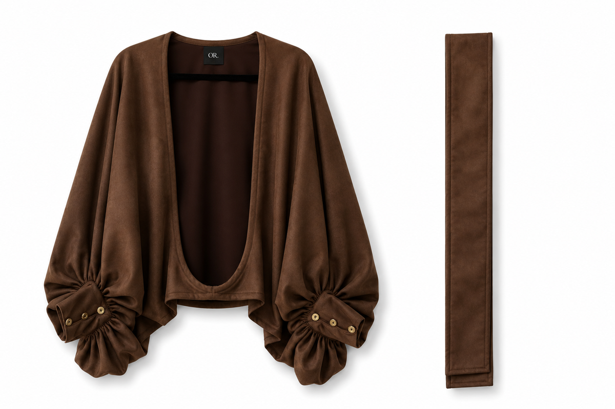 CAPA SUEDE CHOCOLATE