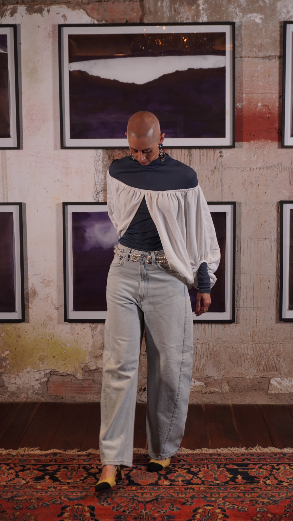 BLOUSE (COURBET) BLANCA