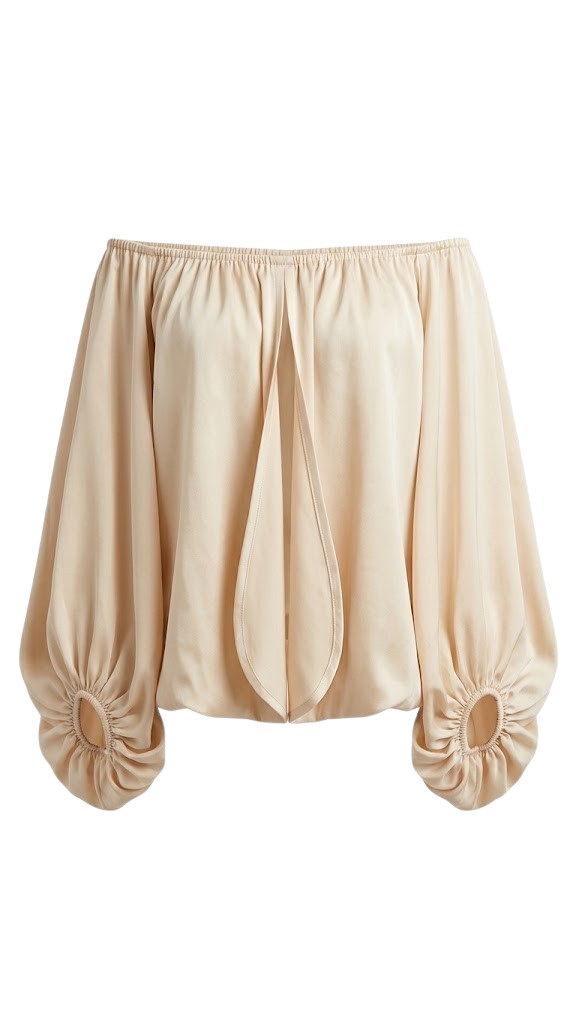 BLOUSE (COURBET) BEIGE